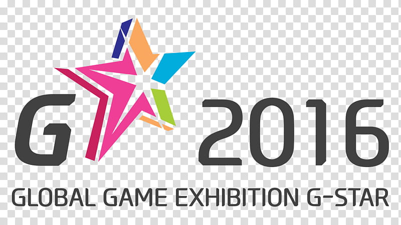 Gstar Text, Busan, Logo, Game, Exhibition, Gstar Raw, South Korea, Line transparent background PNG clipart