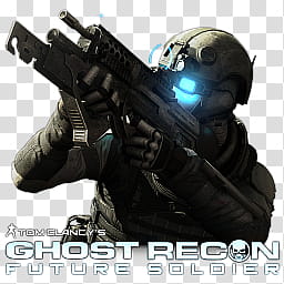 Ghost Recon Future Soldier Dark Icon, Tom Clancy's Ghost Recon Future Soldier transparent background PNG clipart