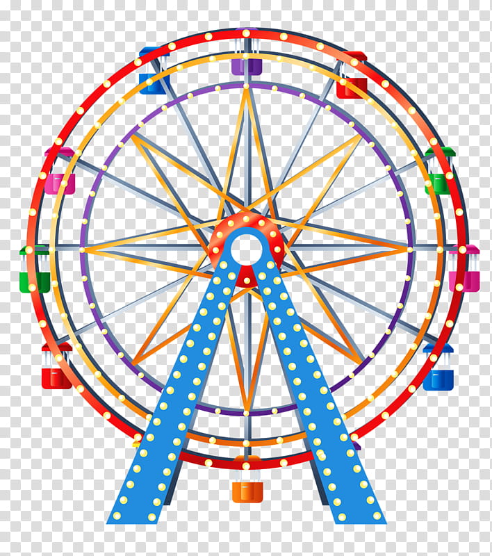 Park, Car, Ferris Wheel, Bicycle Wheels, Amusement Park, Tourist Attraction, Recreation, Dartboard transparent background PNG clipart