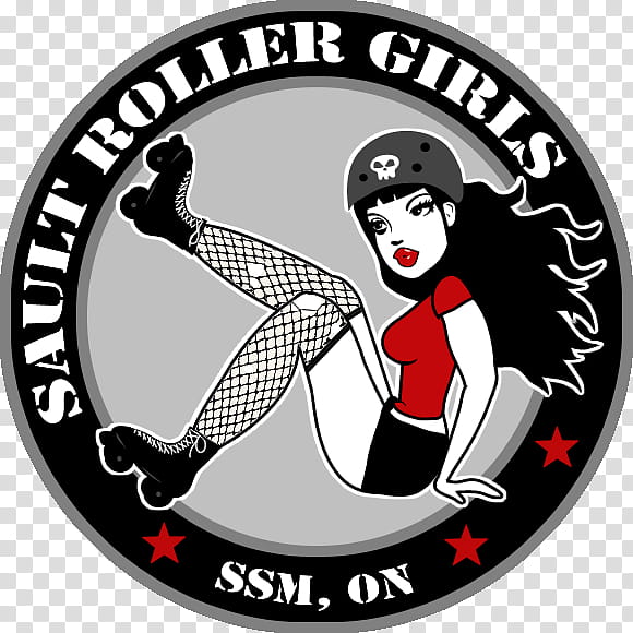 Sault Roller Girls Logo, Sault Roller Girls logo transparent background PNG clipart
