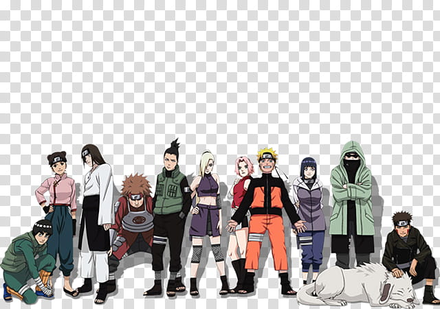 Young Naruto standing PNG Image