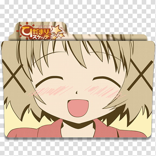 Anime Icon Pack , Hidamari Sketch x Hoshimittsu v transparent background PNG clipart