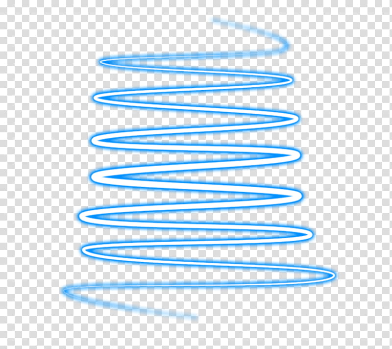 luces de neon, zigzag blue neon light illustration transparent background PNG clipart