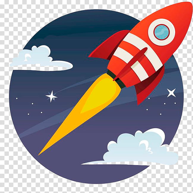 rocket spacecraft cartoon vehicle missile, Plate transparent background PNG clipart