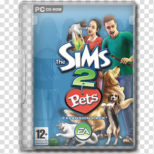 Game Icons , The-Sims--Pets, The Sims  Pets CD illust ration transparent background PNG clipart
