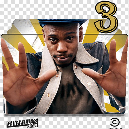 Chappelle Show series and season folder icons, Chappelle's Show S ( transparent background PNG clipart