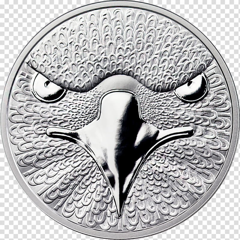 Eagle Bird, Silver, Coin, Silver Coin, Bitcoin, Perth Mint, Proof Coinage, APMEX transparent background PNG clipart
