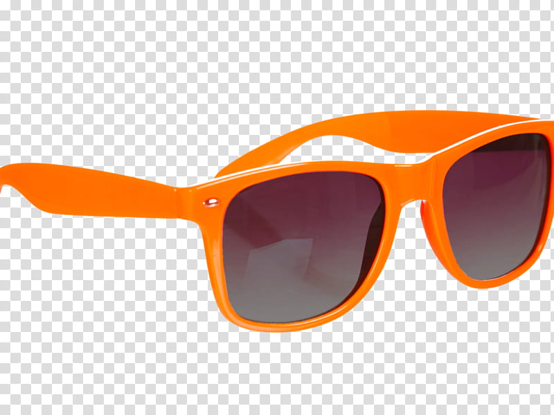 Cartoon Sunglasses, Goggles, Aviator Sunglasses, Eyewear, Sunglass Hut, Rayban, Fashion, Orange transparent background PNG clipart