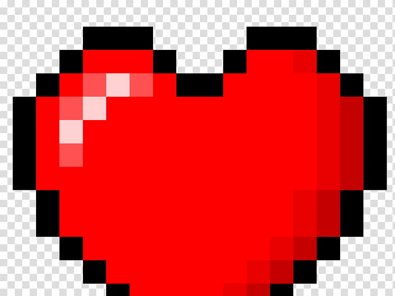 Heart Pixel Art, Cuteness, Video Games, Love, Valentines Day, Digital Art, Red, Text transparent background PNG clipart