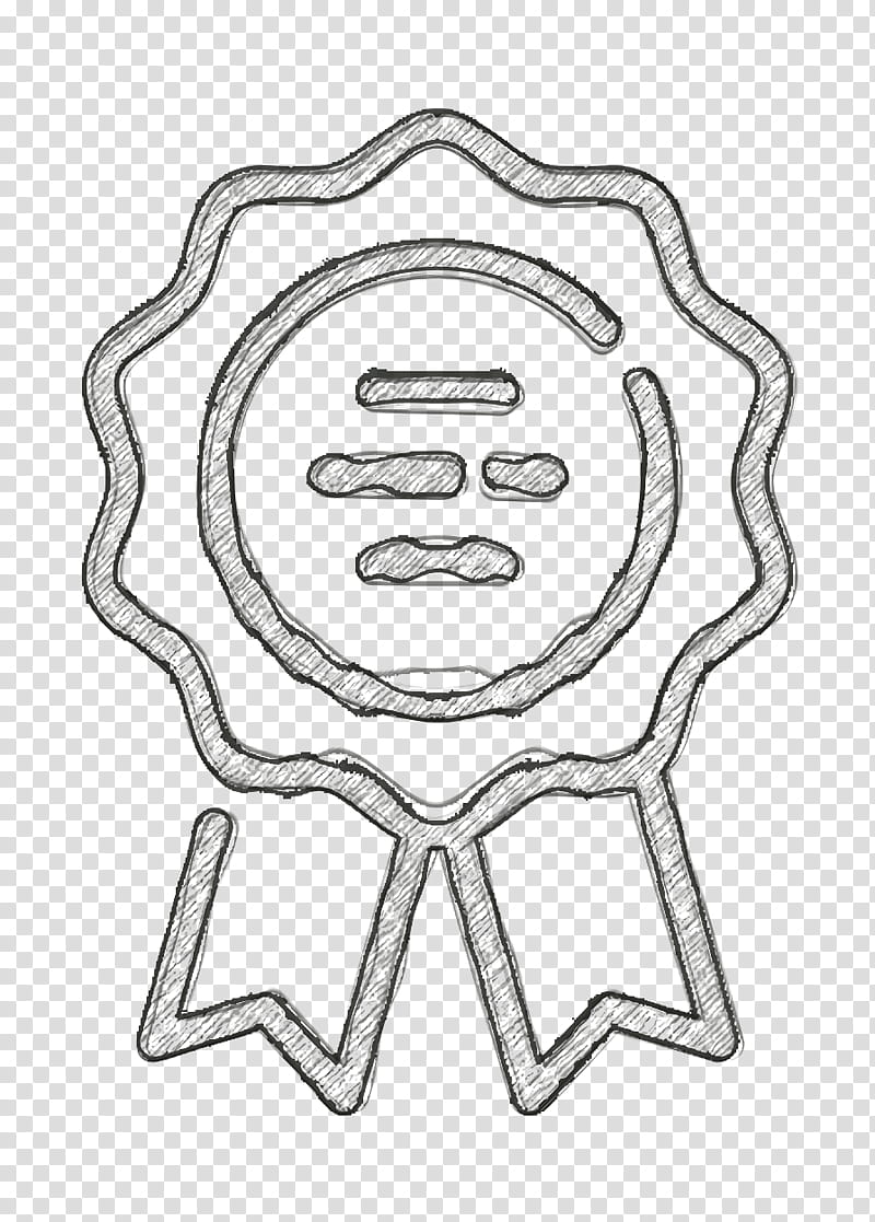 Medal icon Real assets icon Title icon, Line Art transparent background PNG clipart