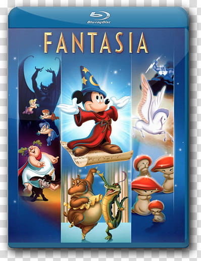 Disney Blu Ray Cover Icon , fantasia transparent background PNG clipart