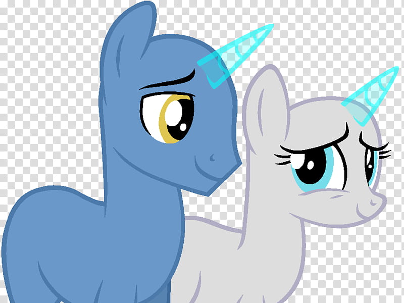MLP Base , two blue and gray unicorn illustration transparent background PNG clipart