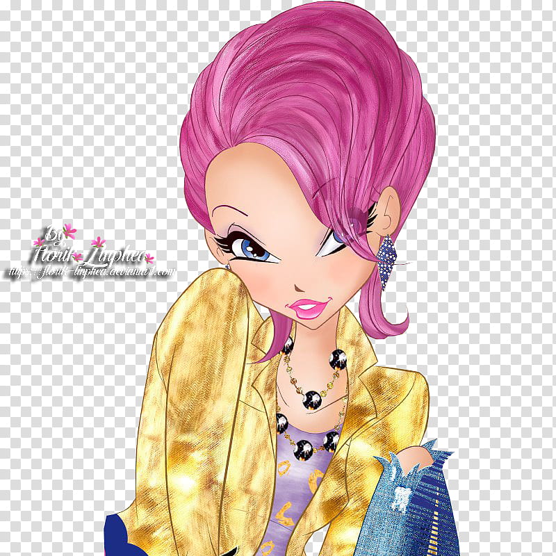 Winx Club Tecna Couture transparent background PNG clipart