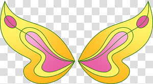 Comic Wings transparent background PNG clipart thumbnail