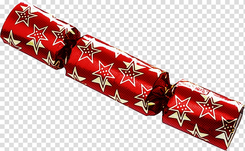 Christmas cracker, Red, Confectionery, Wrapping Paper, Food, Present, Szaloncukor, Gift Wrapping transparent background PNG clipart