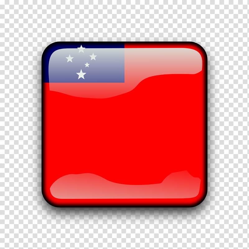 Flag, Samoa, Flag Of Samoa, Red, Rectangle, Square transparent background PNG clipart