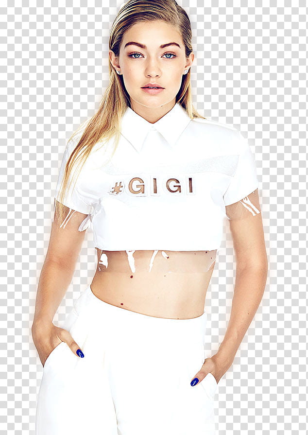 GIGI HADID , Gigi H # transparent background PNG clipart