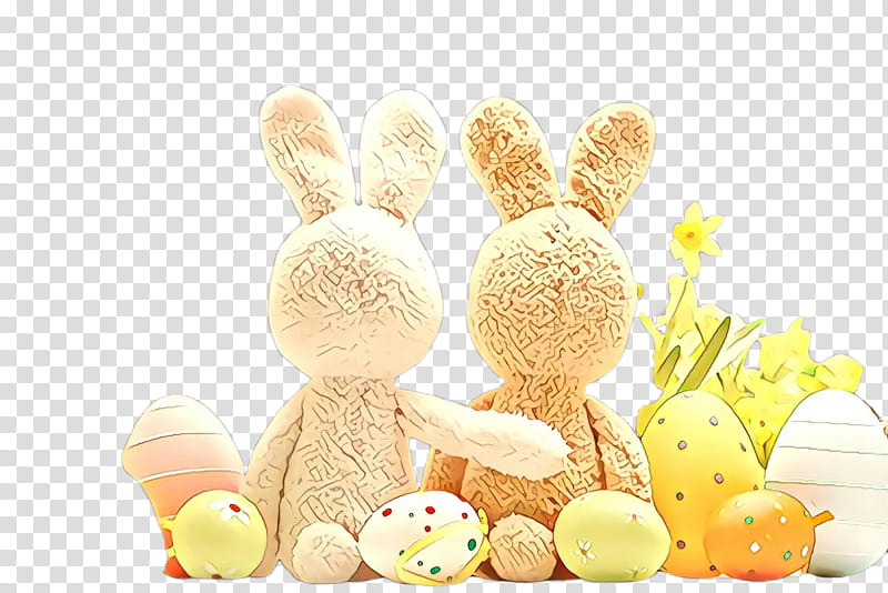 Easter bunny, Stuffed Toy, Easter
, Baby Toys, Rabbits And Hares, Easter Egg transparent background PNG clipart