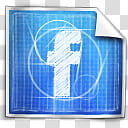 Blueprint  Social icon, facebook-x, Facebook icon transparent background PNG clipart