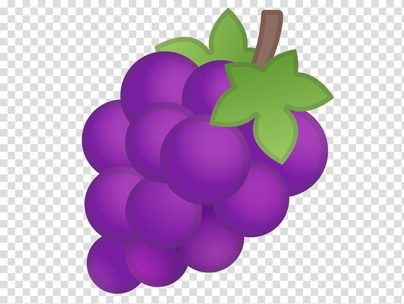 Emoji, Emoticon, Grape, Emojidomain, Grapevine Family, Purple, Violet, Fruit transparent background PNG clipart