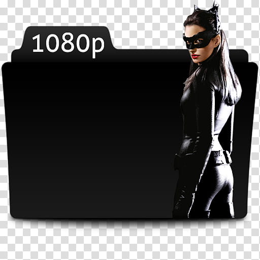 Movie Genres Folders, Anne Hathaway as Cat Girl transparent background PNG clipart