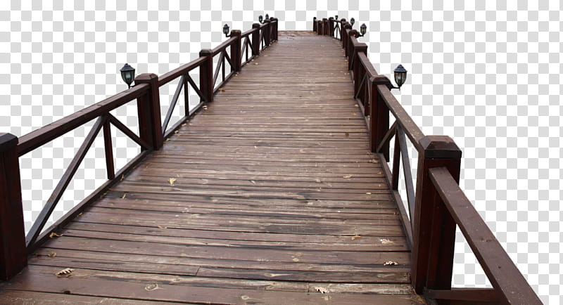 wood bridge , brown wooden deck transparent background PNG clipart