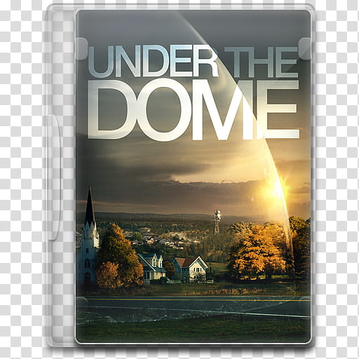 TV Show Icon , Under the Dome, Under The Dome DVD case transparent background PNG clipart