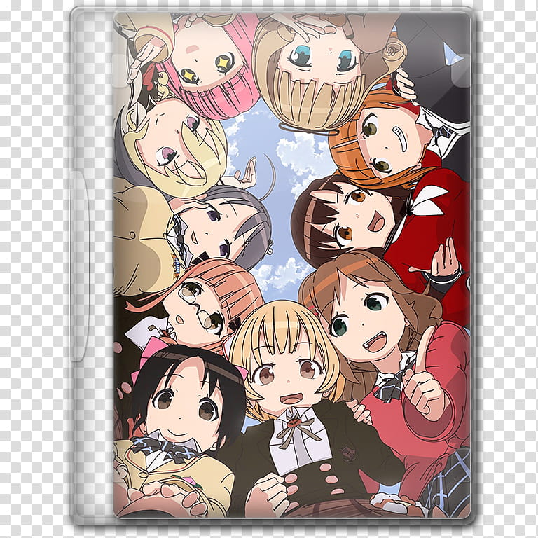 Anime  Spring Season Icon , Tesagure! Bukatsu-mono; Spin-off Puru Purun Sharumu to Asobou, anime folder transparent background PNG clipart