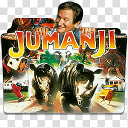Robin Williams Movie Icon Part , Jumanji_x transparent background PNG clipart