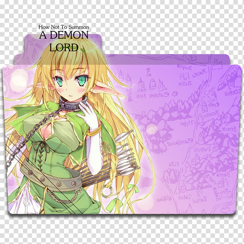 How Not to Summon a Demon Lord Folder Icon transparent background PNG clipart