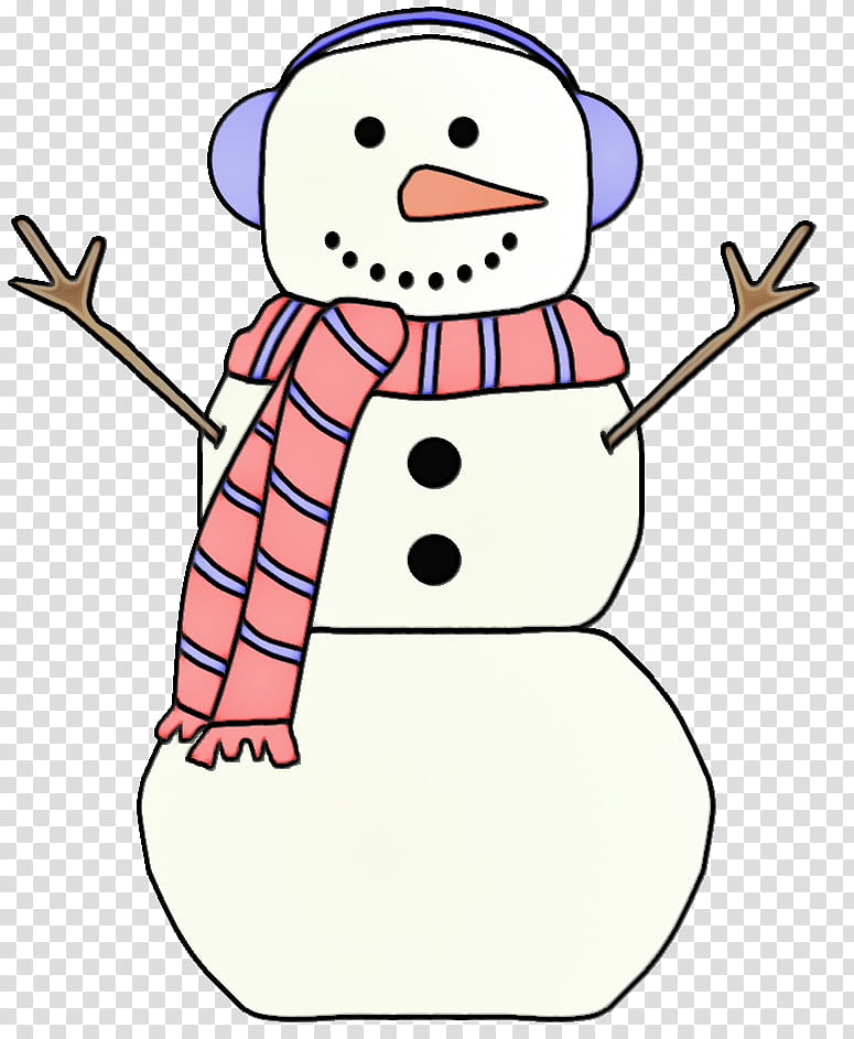 Watercolor Christmas, Paint, Wet Ink, Snowman, Christmas , Drawing, Frosty The Snowman, Scarf transparent background PNG clipart