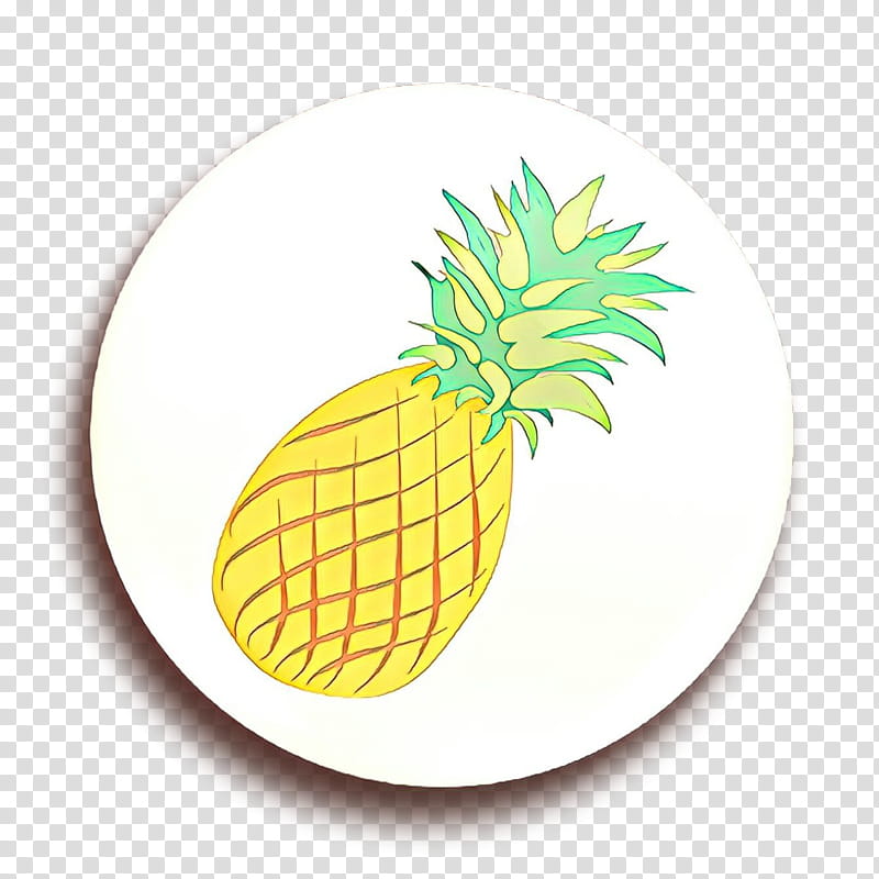 Mango Leaf, Cartoon, Pineapple, Yellow, Ananas, Fruit, Plant, Tree transparent background PNG clipart