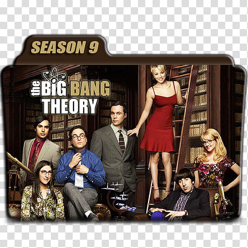 The Big Bang Theory folder icons Season , TBBT S A transparent background PNG clipart