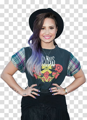Demi Lovato 1 transparent background PNG clipart thumbnail