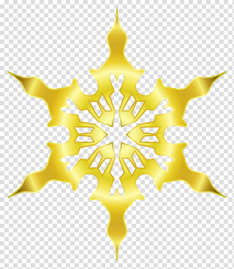 Christmas Ornament Silhouette, BORDERS AND FRAMES, Snowflake, Gold, Symmetry transparent background PNG clipart