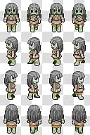 Zombie Sprite  for RPG Maker XP transparent background PNG clipart