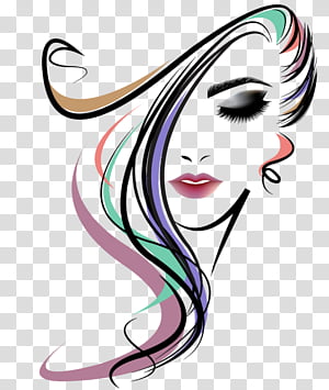 Women Long Hair Style, girl face transparent background PNG clipart |  HiClipart