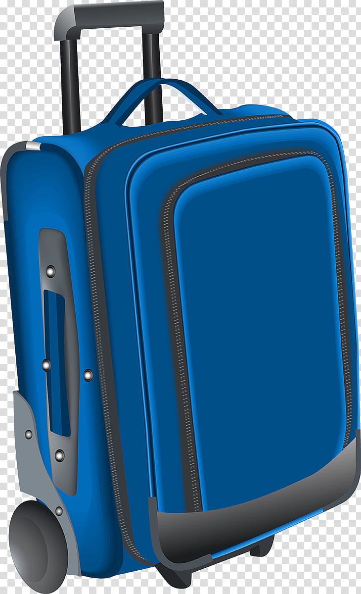 Travel Blue, Suitcase, Bag, Baggage, Trolley Case, Tasche, Hand Luggage, Luggage And Bags transparent background PNG clipart