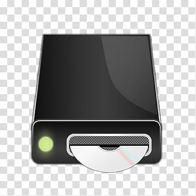 TRIX Icon Set, Drive-CD-DVD, black optical drive icon transparent background PNG clipart