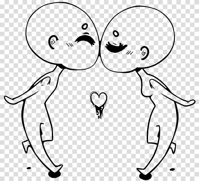 chu chu Base FU, two people kissing transparent background PNG clipart