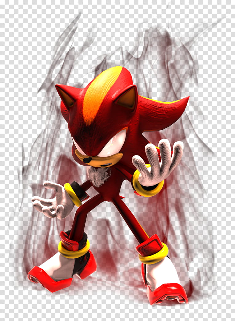 Chaos Shadow, red Sonic The Hedgehog transparent background PNG clipart