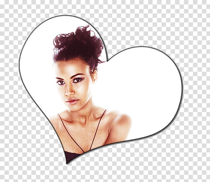 Naya Rivera Heart transparent background PNG clipart