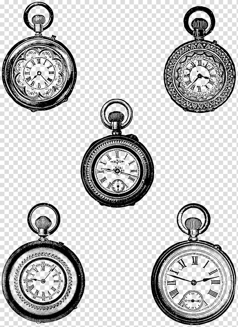 Silver, Pocket Watch, Drawing, Clock, Cartoon, Steampunk, Body Jewelry, Jewellery transparent background PNG clipart