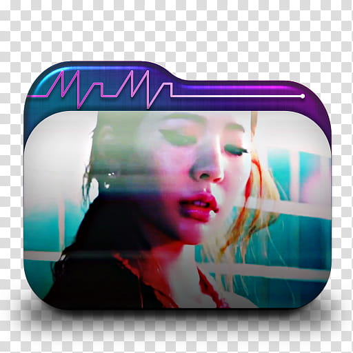 SNSD Mr Mr Teaser Folder Icon , Sunny  transparent background PNG clipart