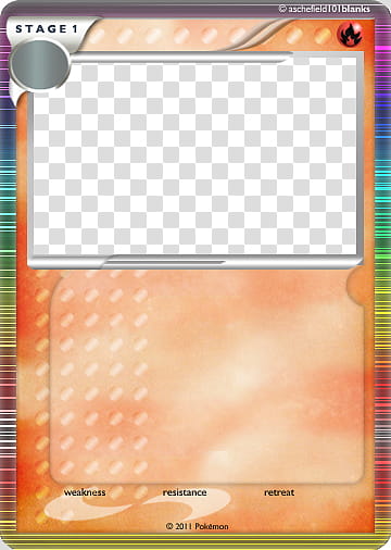 LunarEclipse Blanks , orange trading card transparent background PNG clipart