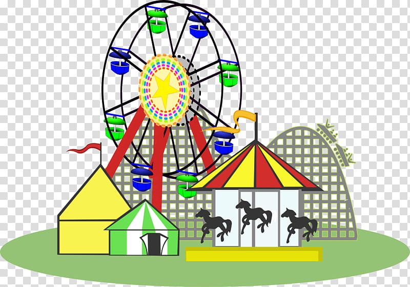 landmark public space amusement park human settlement amusement ride, Recreation, Ferris Wheel, Playground, Outdoor Play Equipment, Tourist Attraction transparent background PNG clipart
