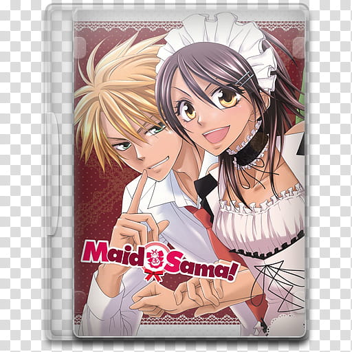 TV Show Icon , Maid Sama!, Kaichou wa Maid-Sama DVD case transparent background PNG clipart