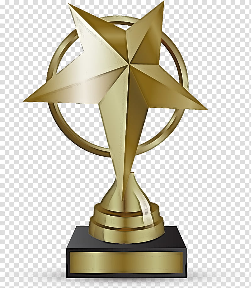 Trophy, Award, Metal, Brass transparent background PNG clipart