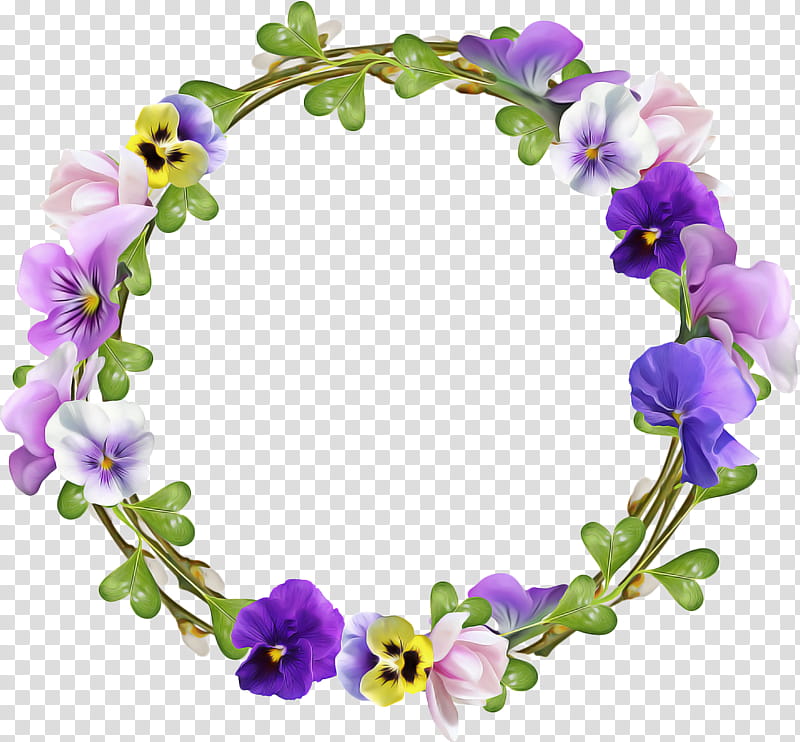 Watercolor Christmas Wreath, Floral Design, Watercolor Painting, Flower, Garland, Pansy, Christmas Day, Violet transparent background PNG clipart