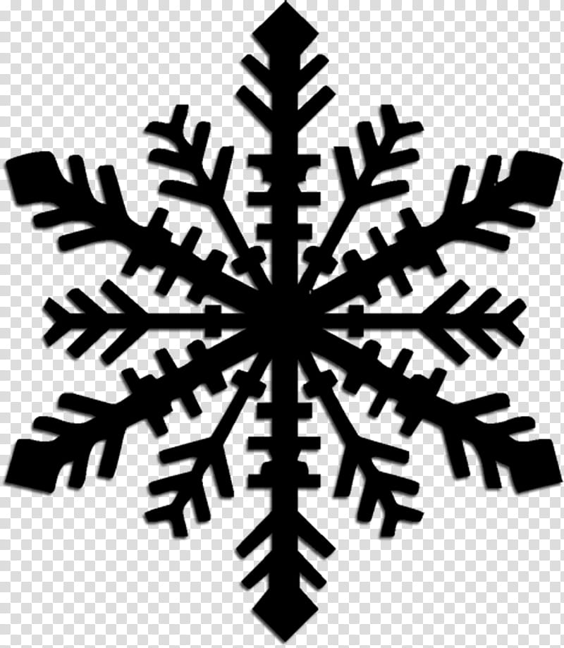 Snowflake Silhouette, Drawing, Line Art, Colorado Spruce, Oregon Pine, Plant transparent background PNG clipart
